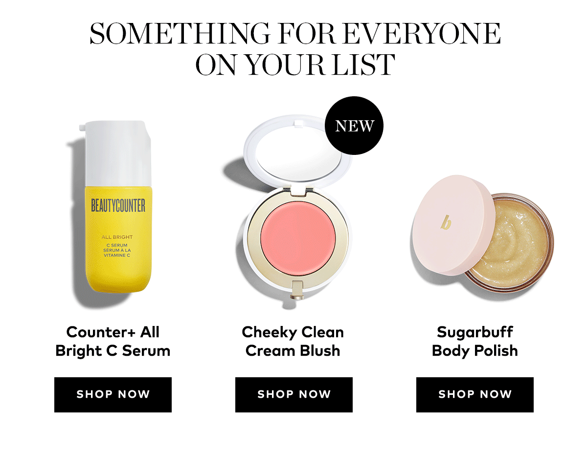 SOMETHING FOR EVERYONE ON YOUR LIST