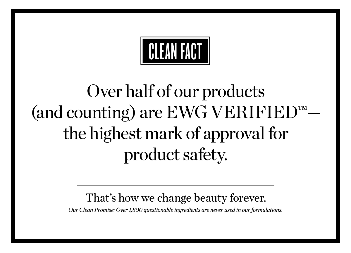OUR CLEAN PROMISE