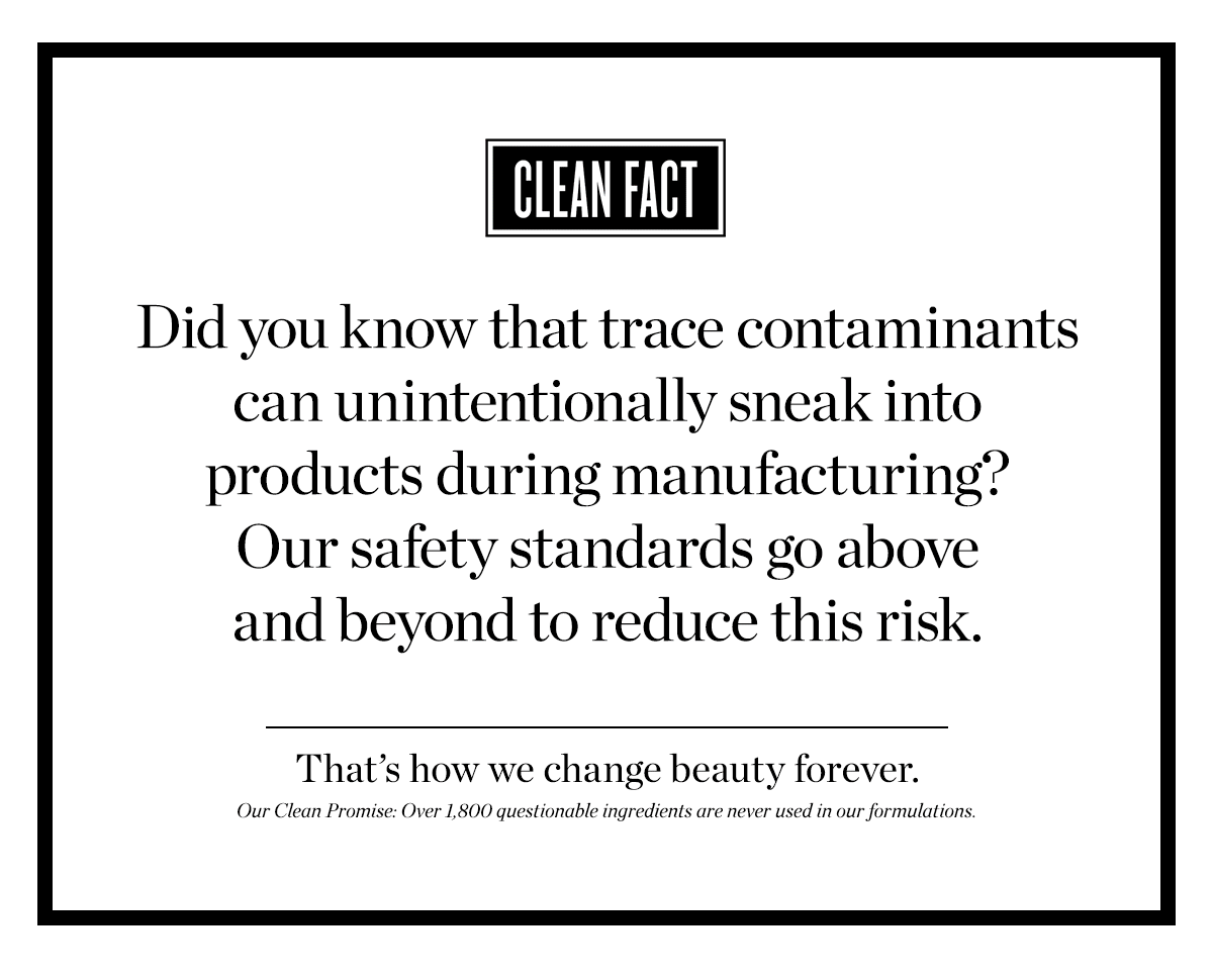 OUR CLEAN PROMISE