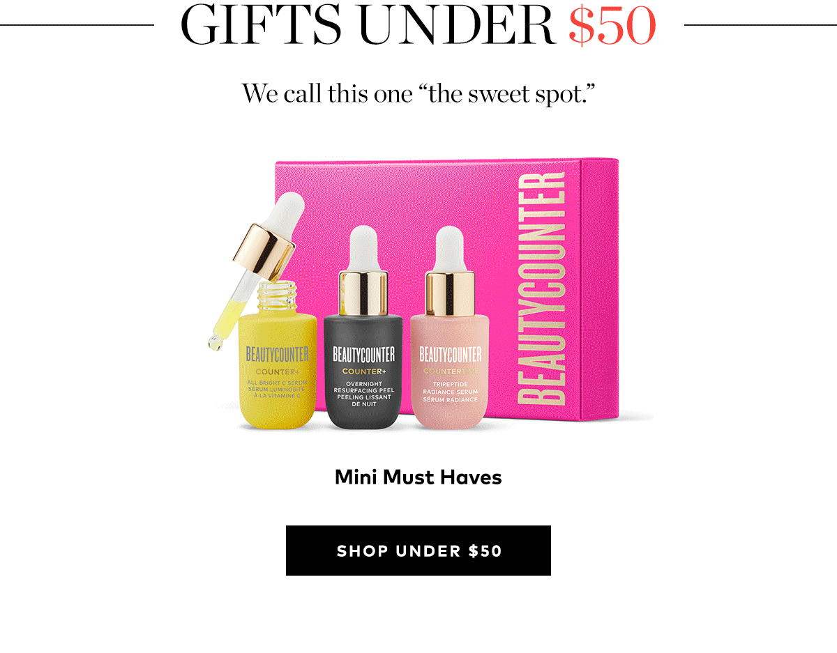 GIFTS UNDER $50