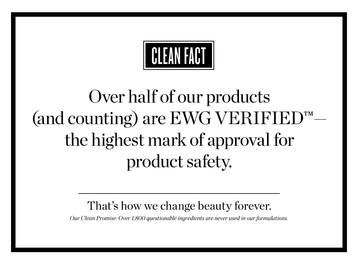 OUR CLEAN PROMISE