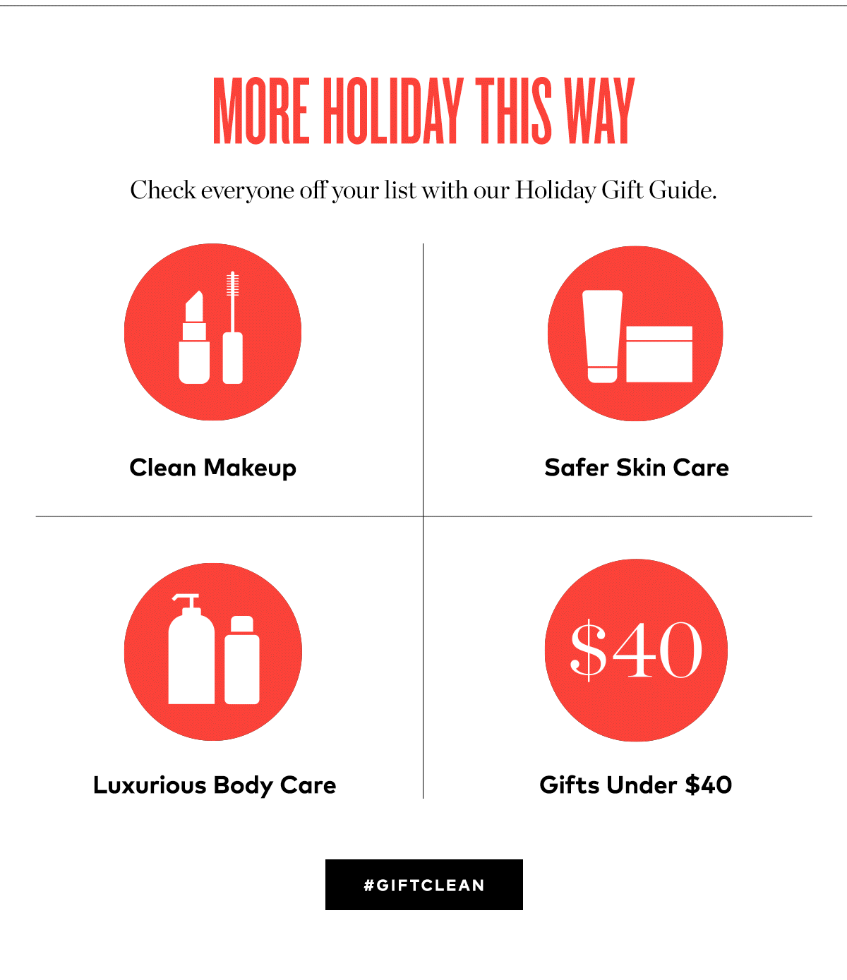 MORE HOLIDAY THIS WAY