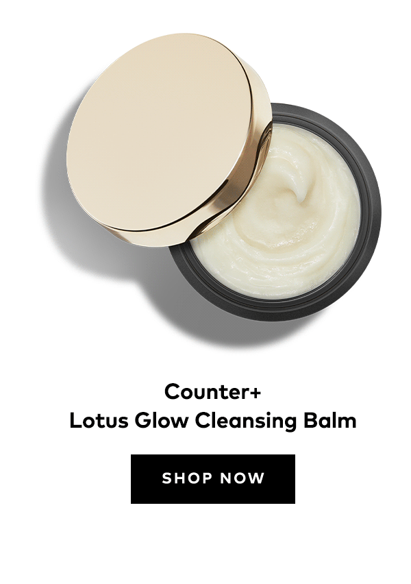 COUNTER+ LOTUS GLOW CLEANSING BALM