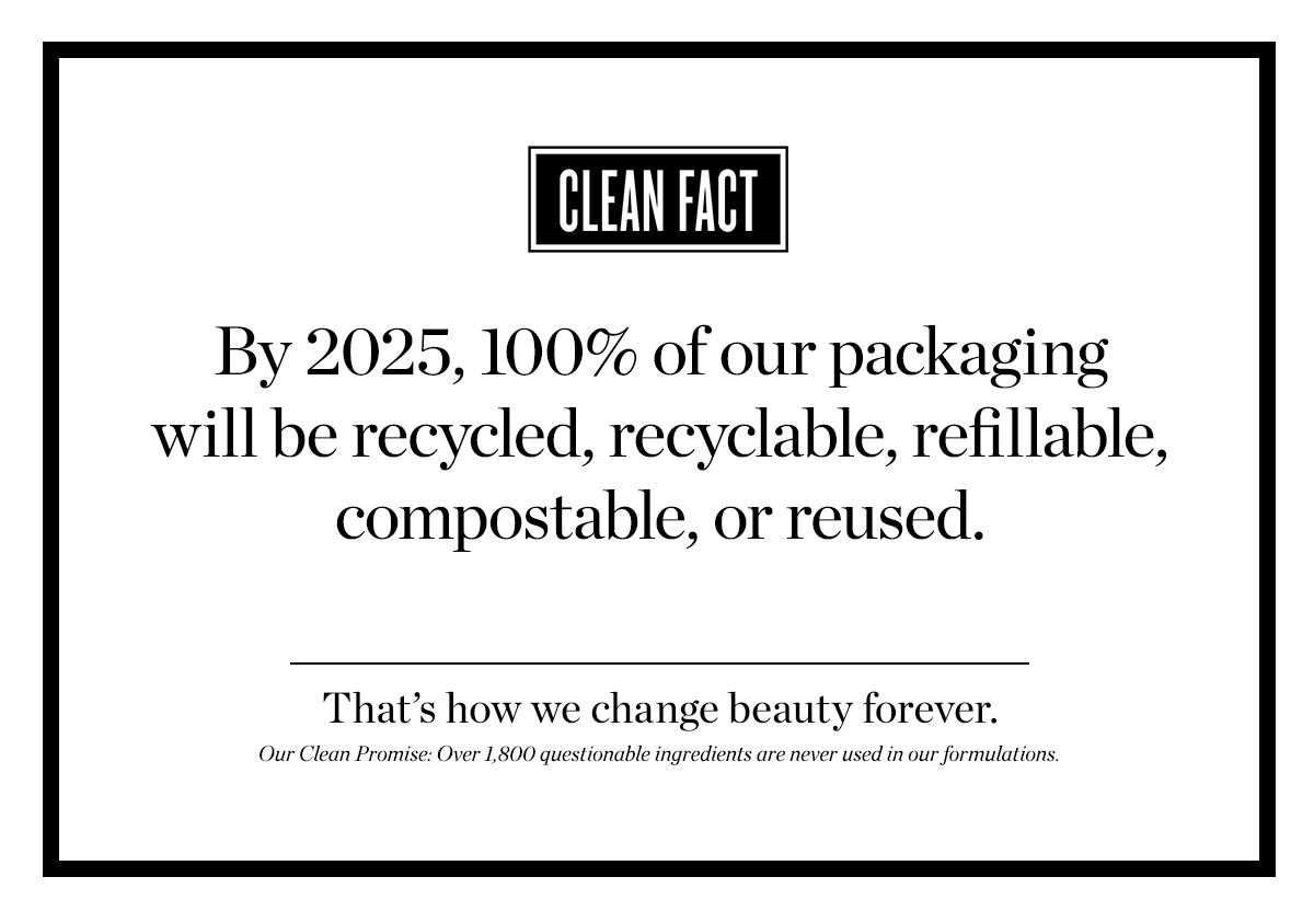 OUR CLEAN PROMISE