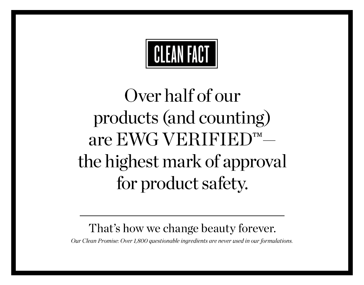 OUR CLEAN PROMISE