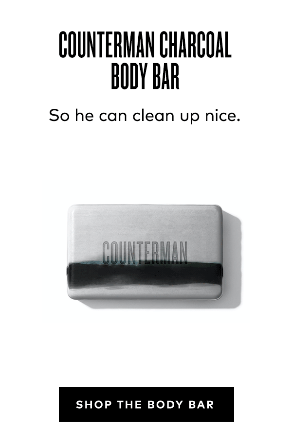 COUNTERMAN CHARCOAL BODY BAR