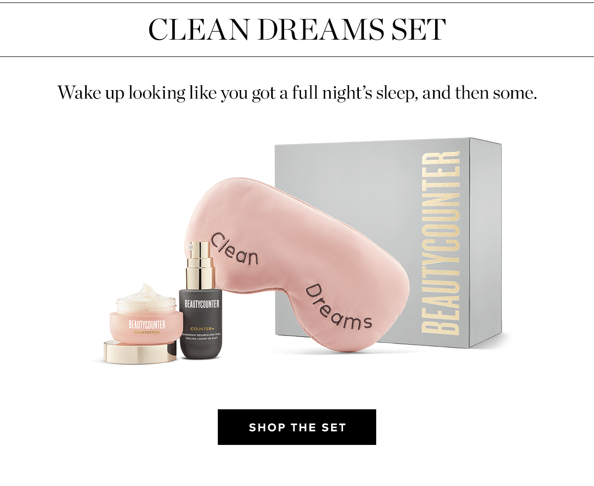 CLEAN DREAMS SET