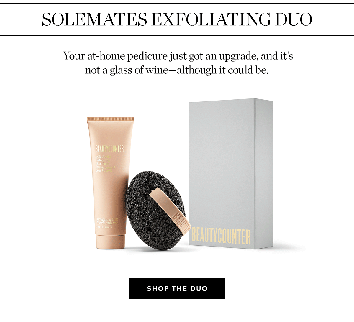SOLEMATES EXFOLIATING DUO