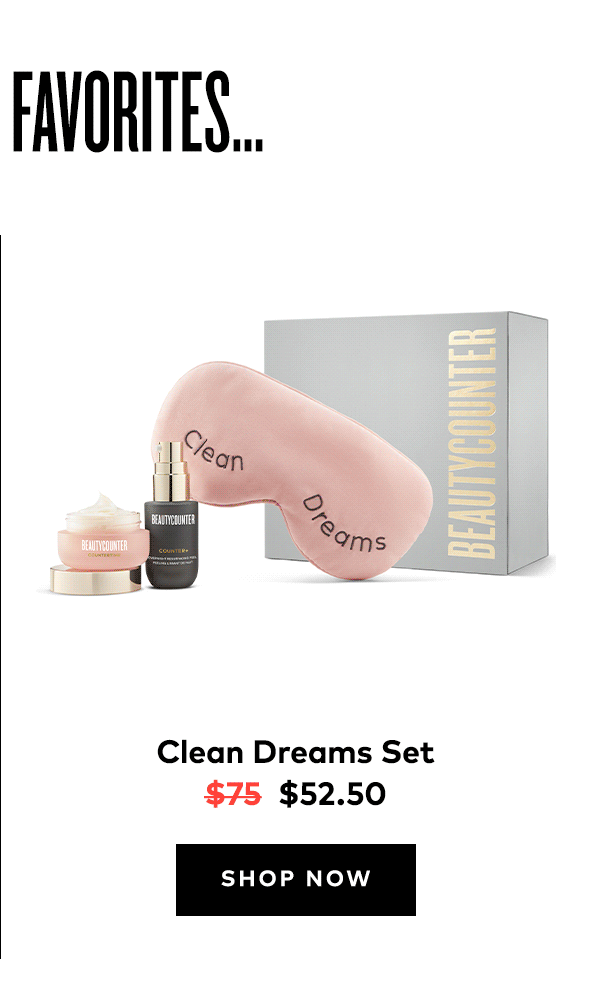 CLEAN DREAMS SET
