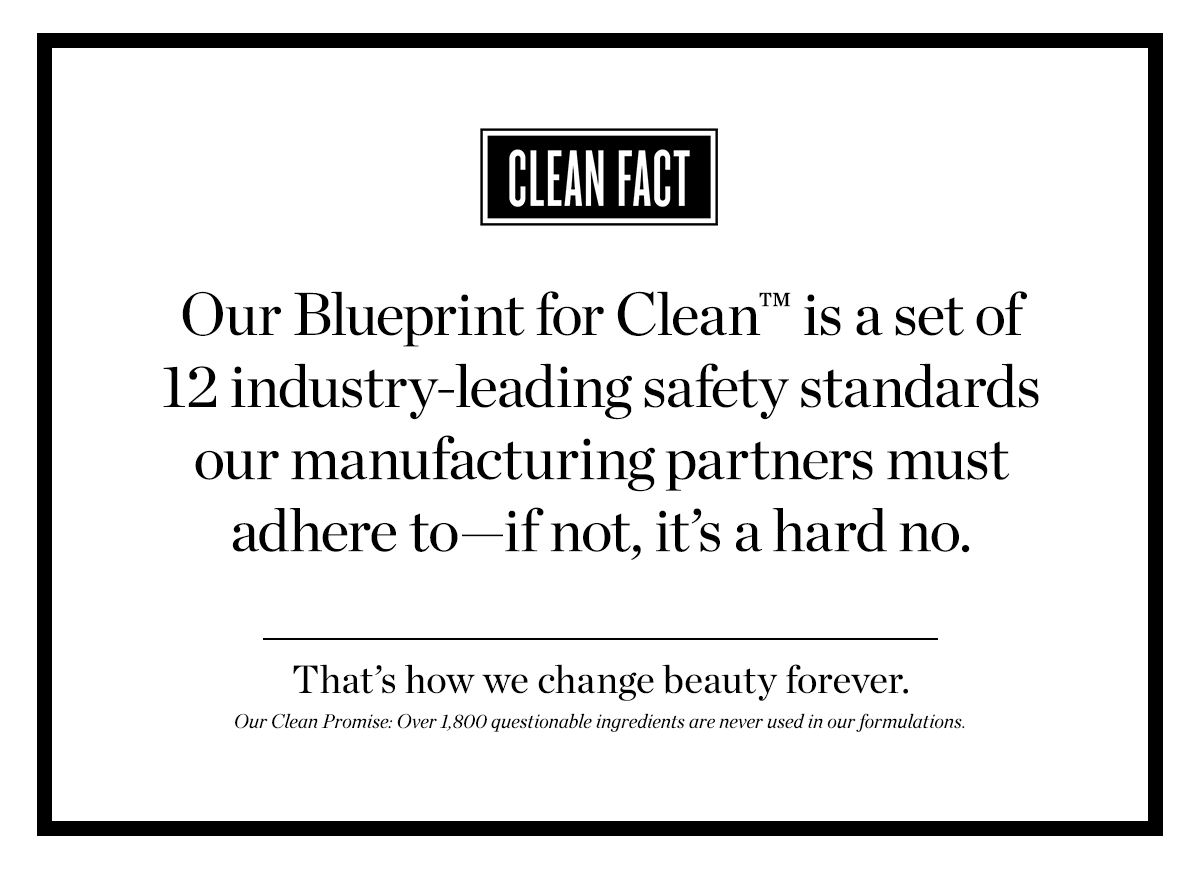 OUR CLEAN PROMISE