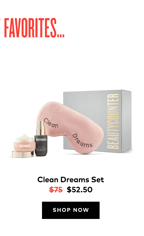 CLEAN DREAMS SET