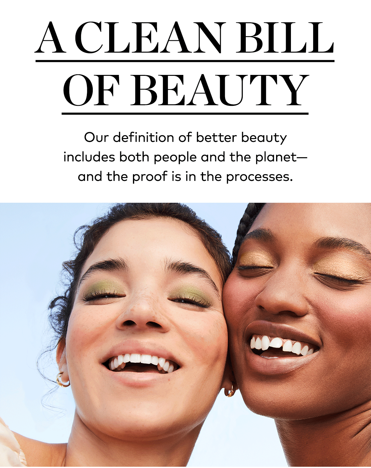 A CLEAN BILL OF BEAUTY