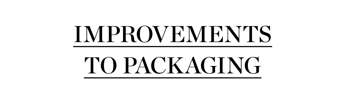 IMPROVEMENTS TO PACKAGING