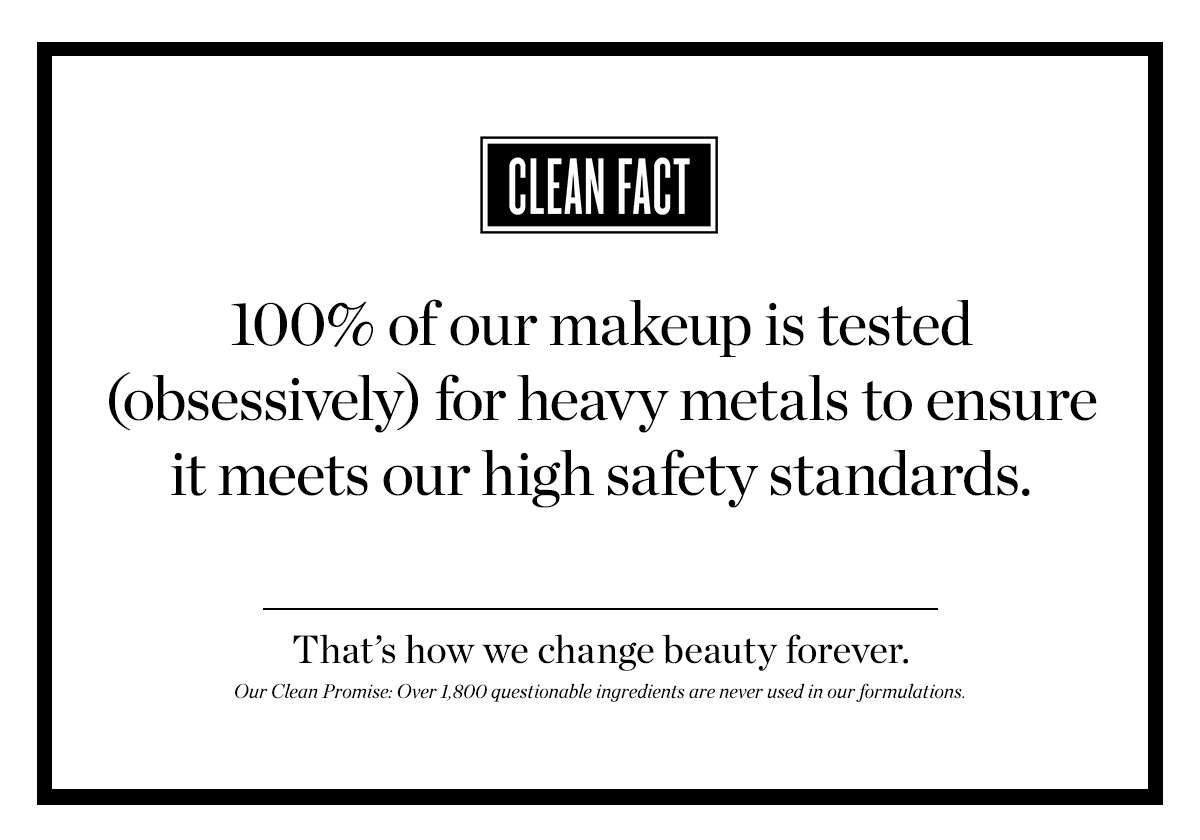 OUR CLEAN PROMISE