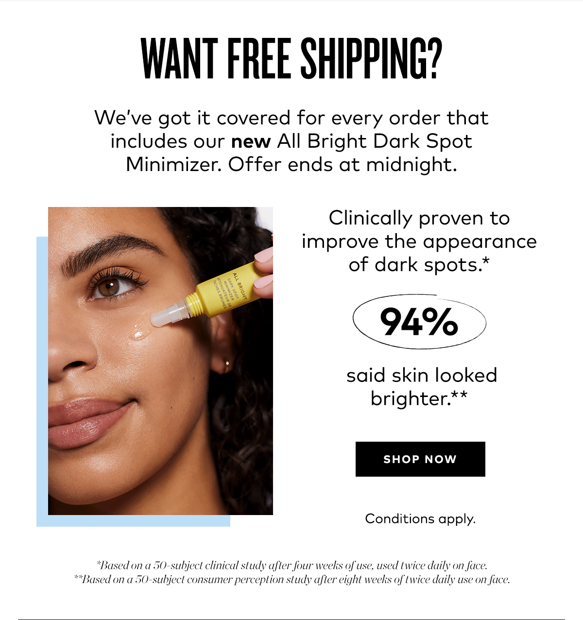 Want free shipping?