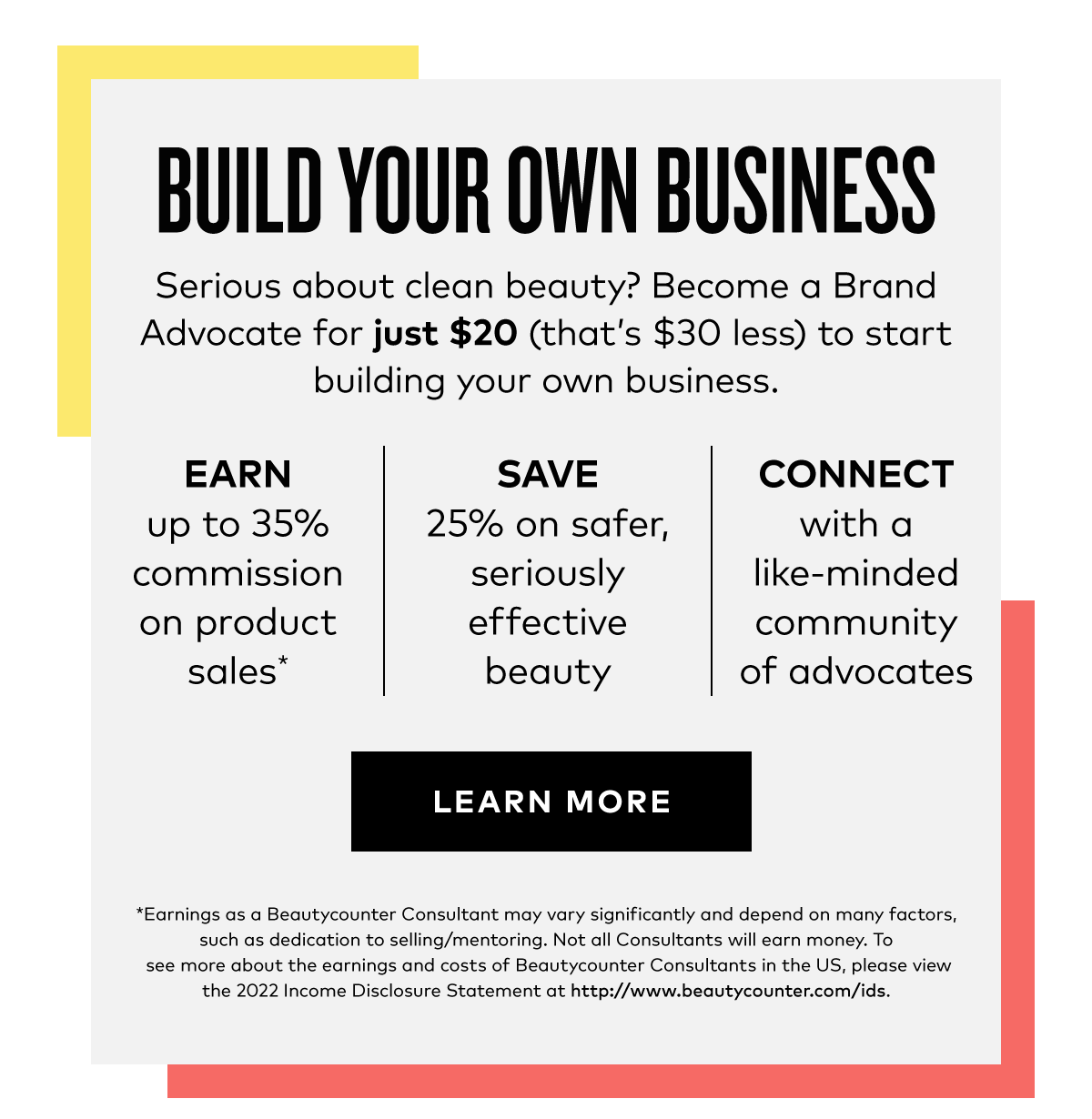 BUILD YOUR OWN BUSINESS