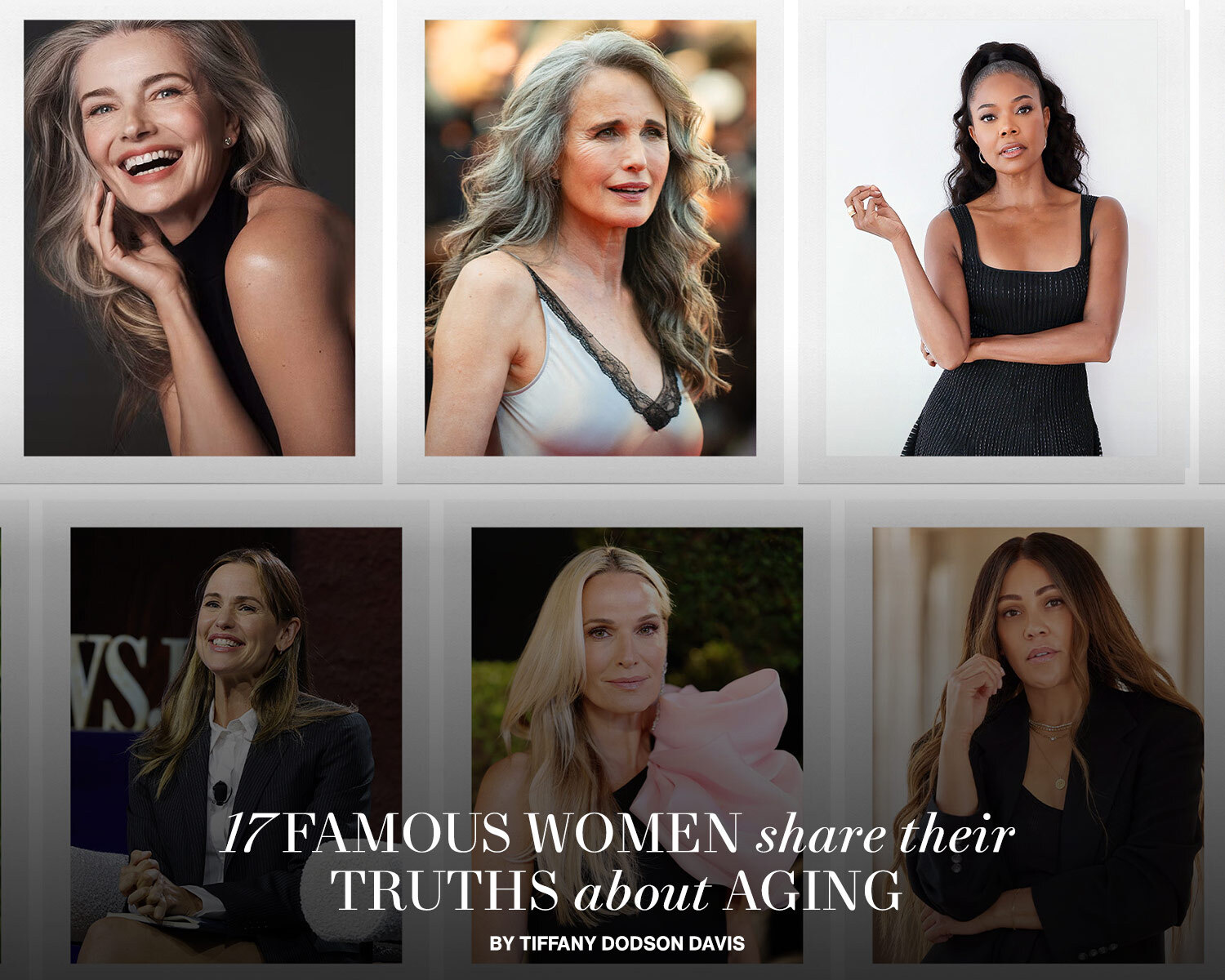 17 Famous Women Share Their Truths About Aging