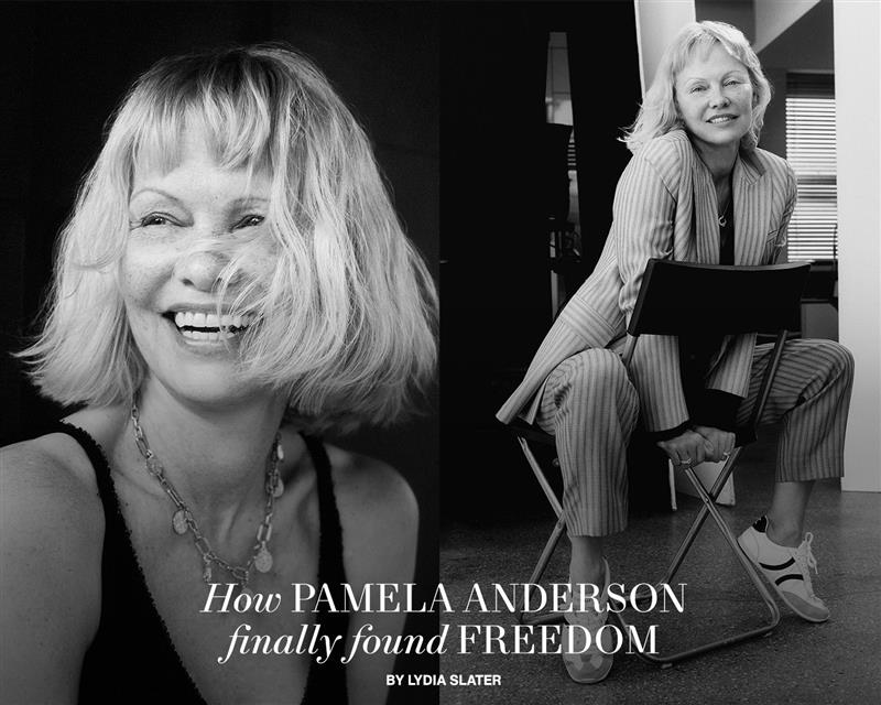 How Pamela Anderson Finally Found Freedom