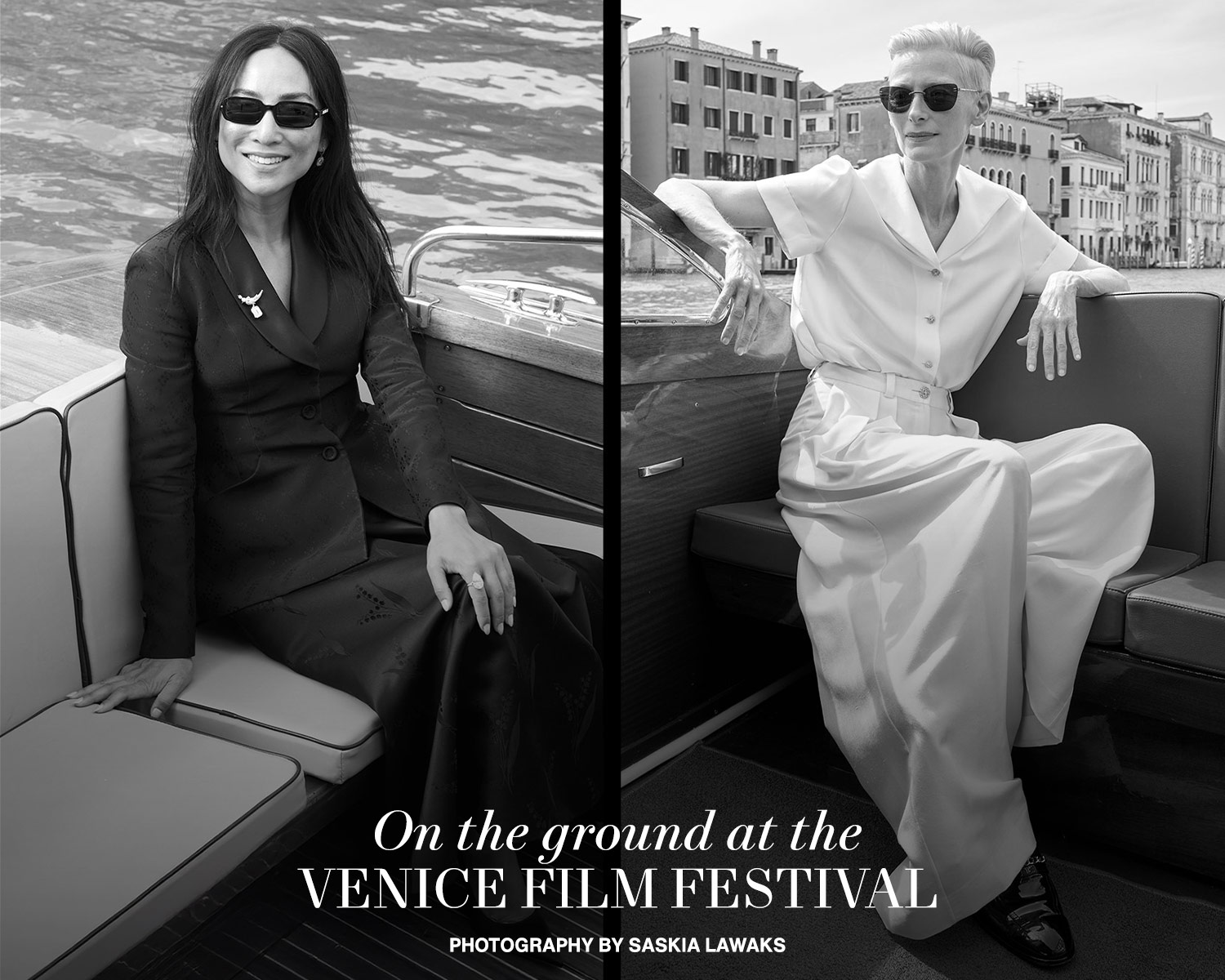 34 Behind-the-Scenes Photos of Stars at the Venice Film Festival
