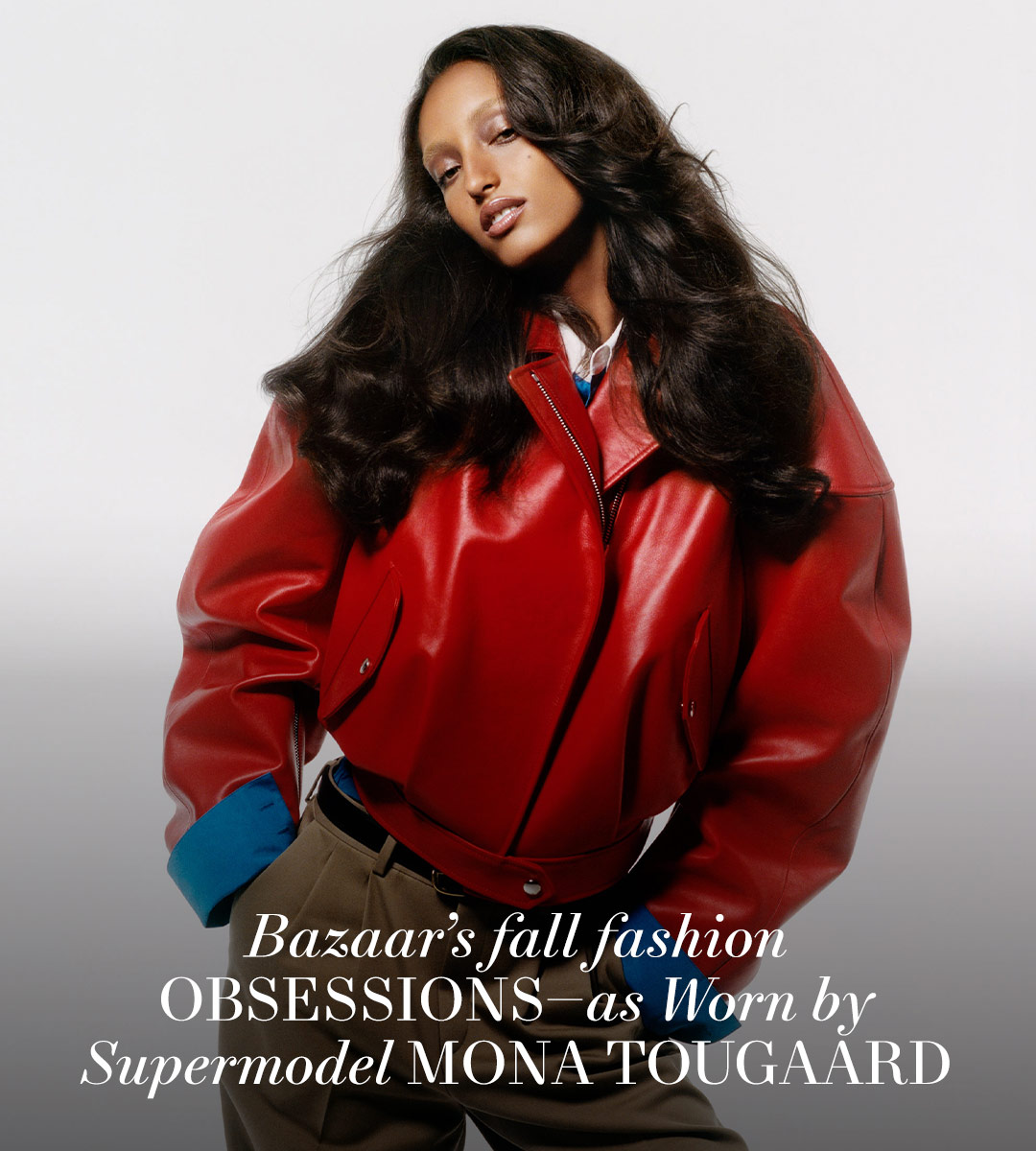 <i>Bazaar</i>'s Fall Fashion Obsessions—as Worn by Supermodel Mona Tougaard