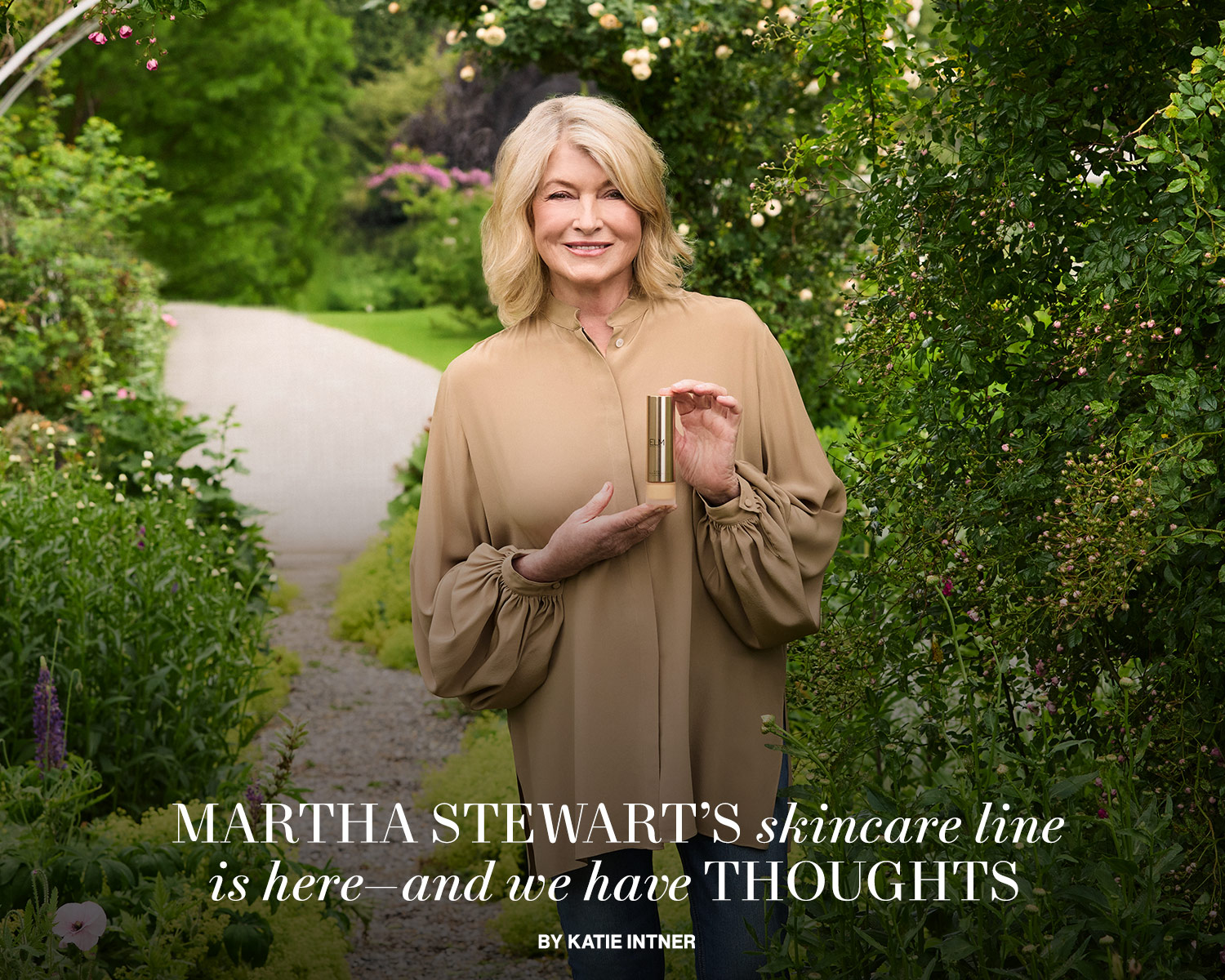 Martha Stewart's Skincare Line Is Here—and We Have Thoughts