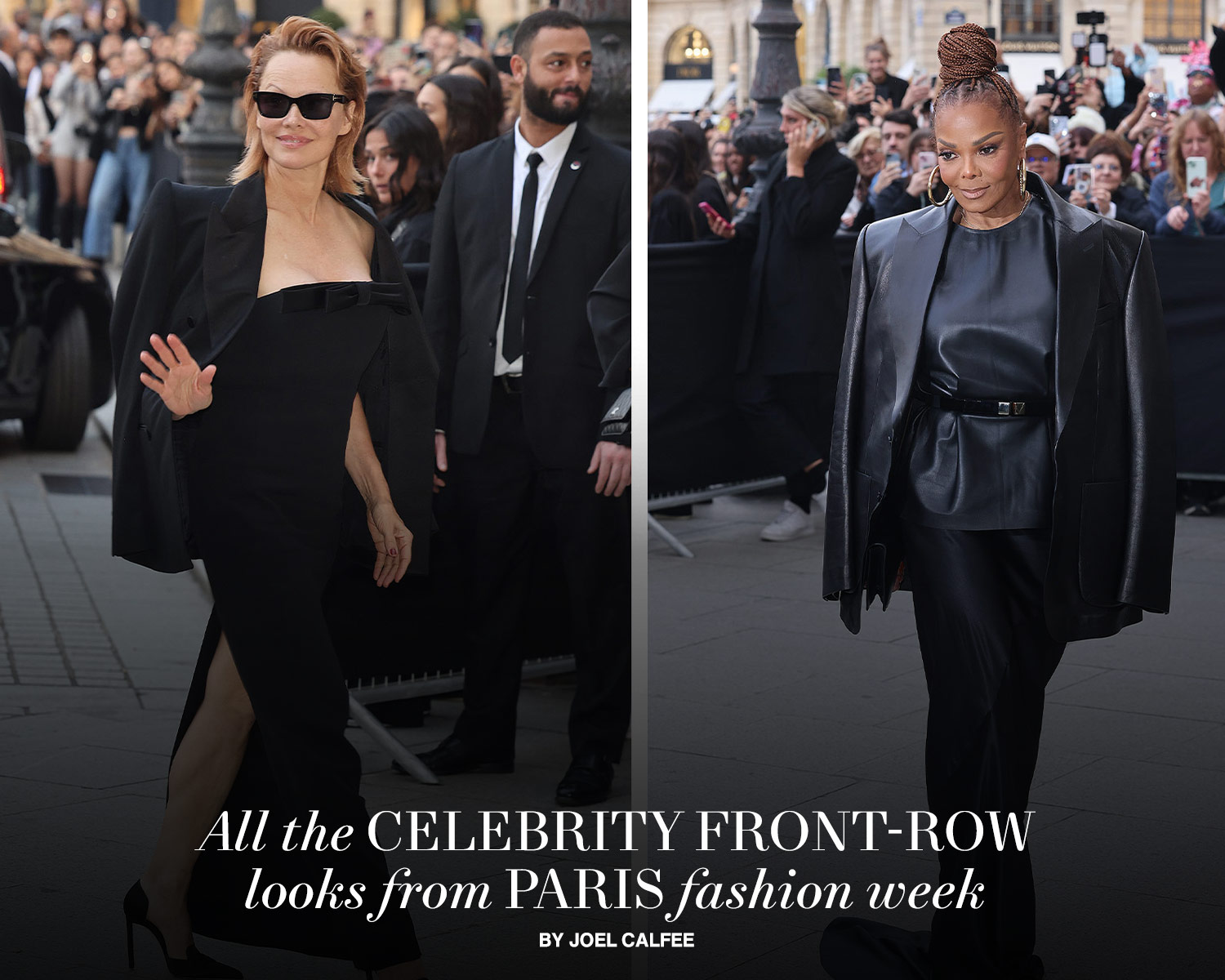 The Stars Stormed the Front Row at the Tom Ford Show