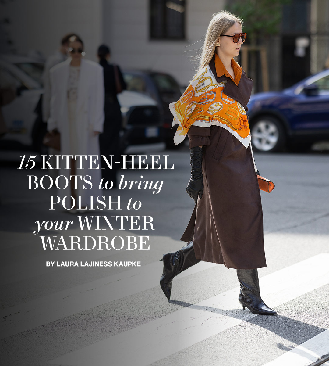 The Kitten-Heel Boots We're Slipping On This Fall