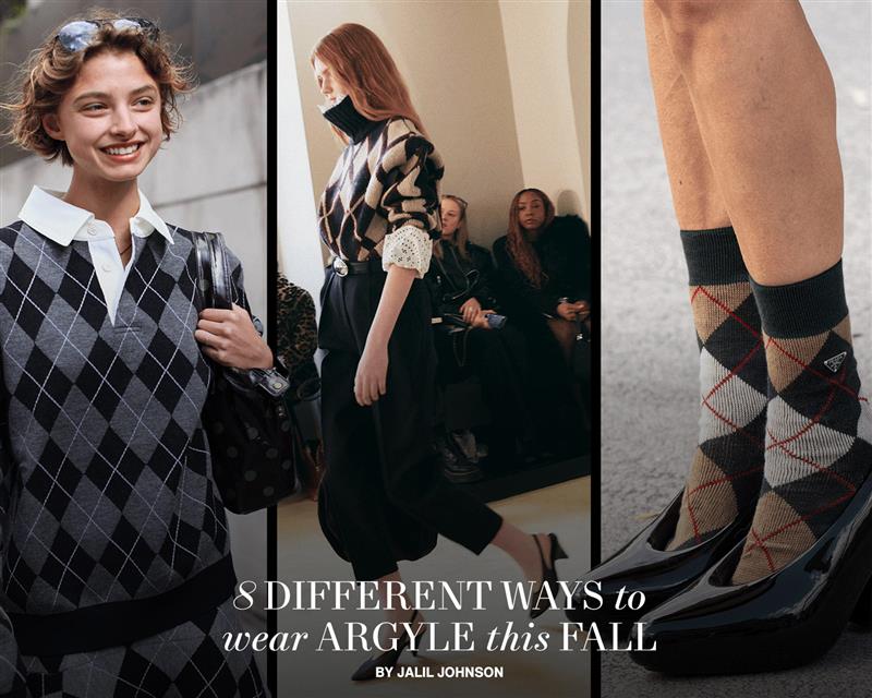 How to Style Argyle Sweaters