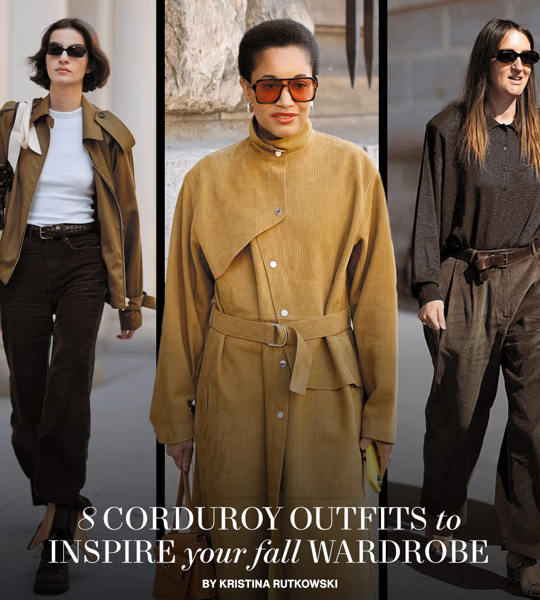 How to Pull Off Corduroy Like a Fashion Editor