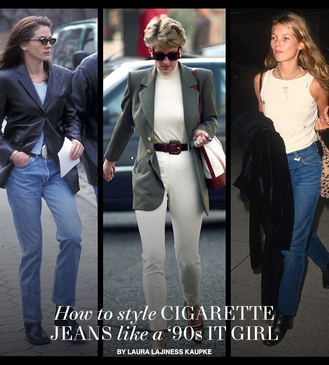 The Real Secret to Channeling '90s It-Girl Style? These Jeans.