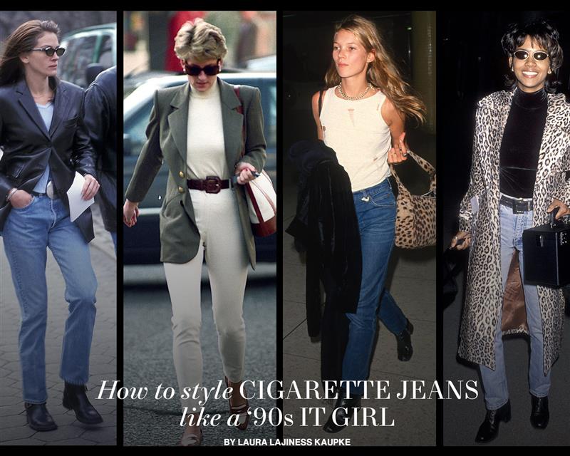 The Real Secret to Channeling '90s It-Girl Style? These Jeans.