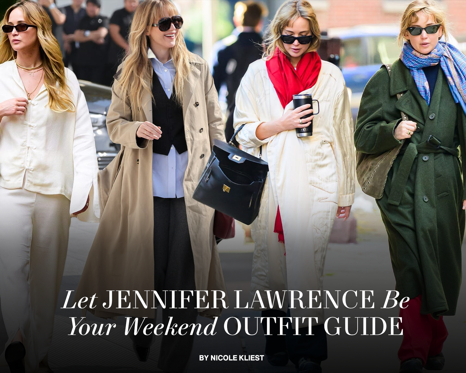 Let Jennifer Lawrence Be Your Weekend Outfit Guide  