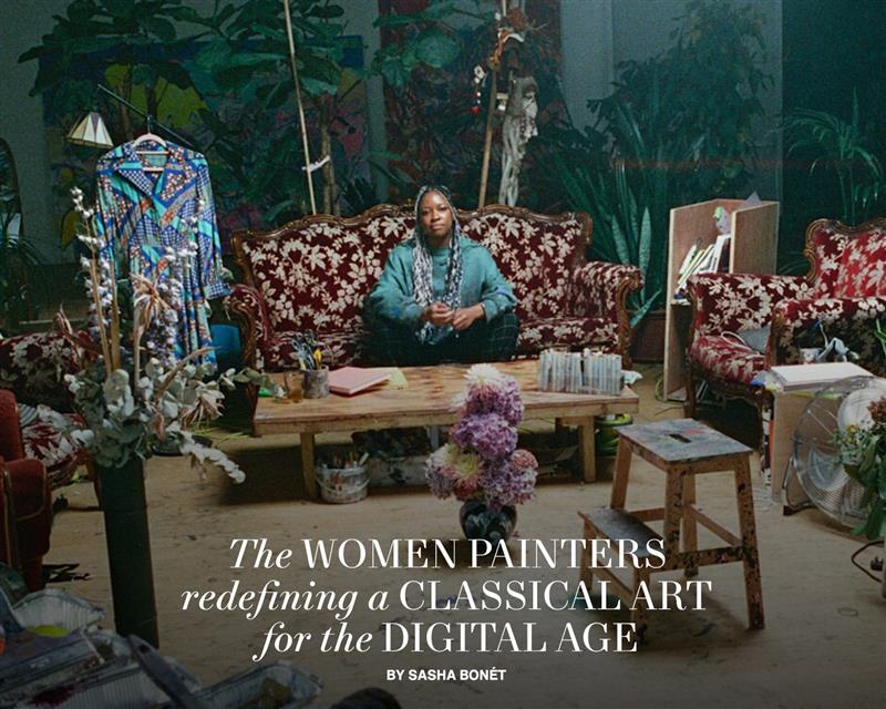 The Women Painters Redefining a Classical Art for the Digital Age