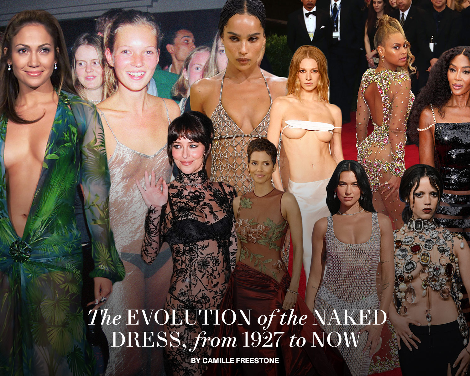 The Evolution of the Naked Dress, from 1927 to Now