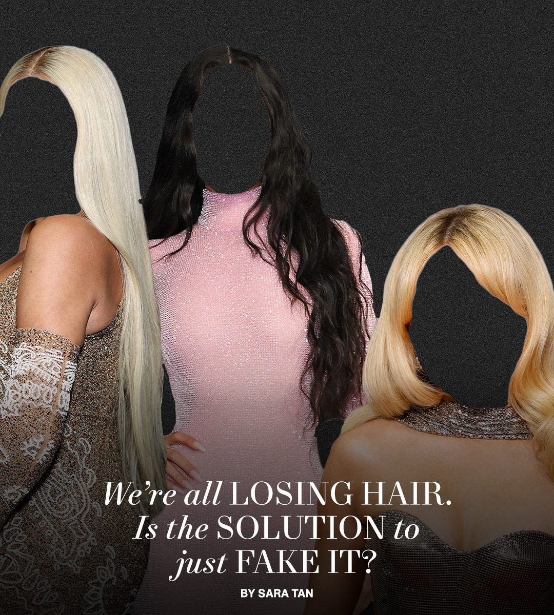 We're All Losing Hair. Is the Solution to Just Fake It?