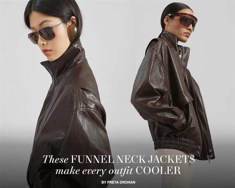 These Funnel Neck Jackets Make Every Outfit Cooler