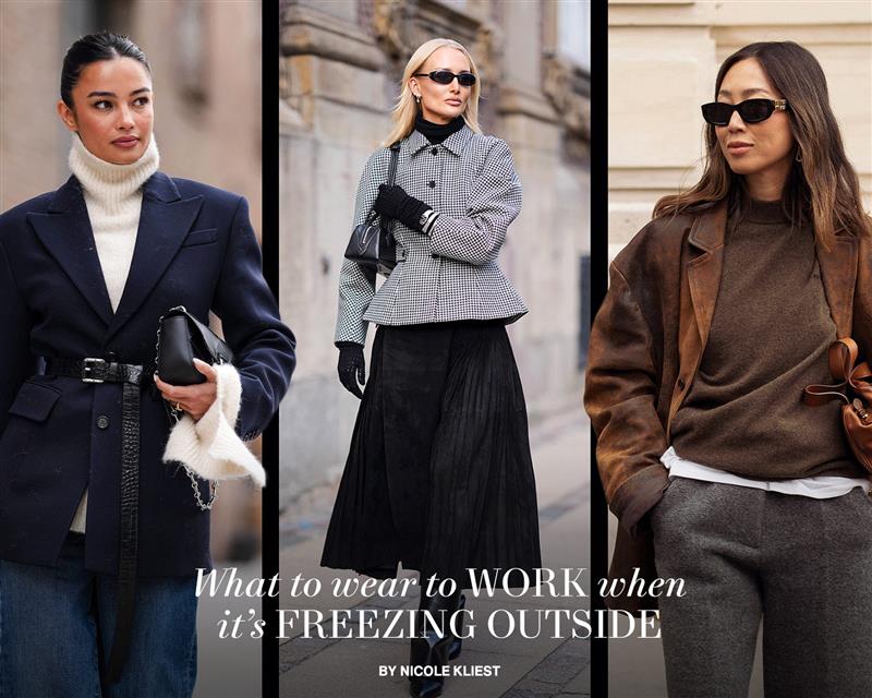 What to Wear to Work When It's Freezing Outside