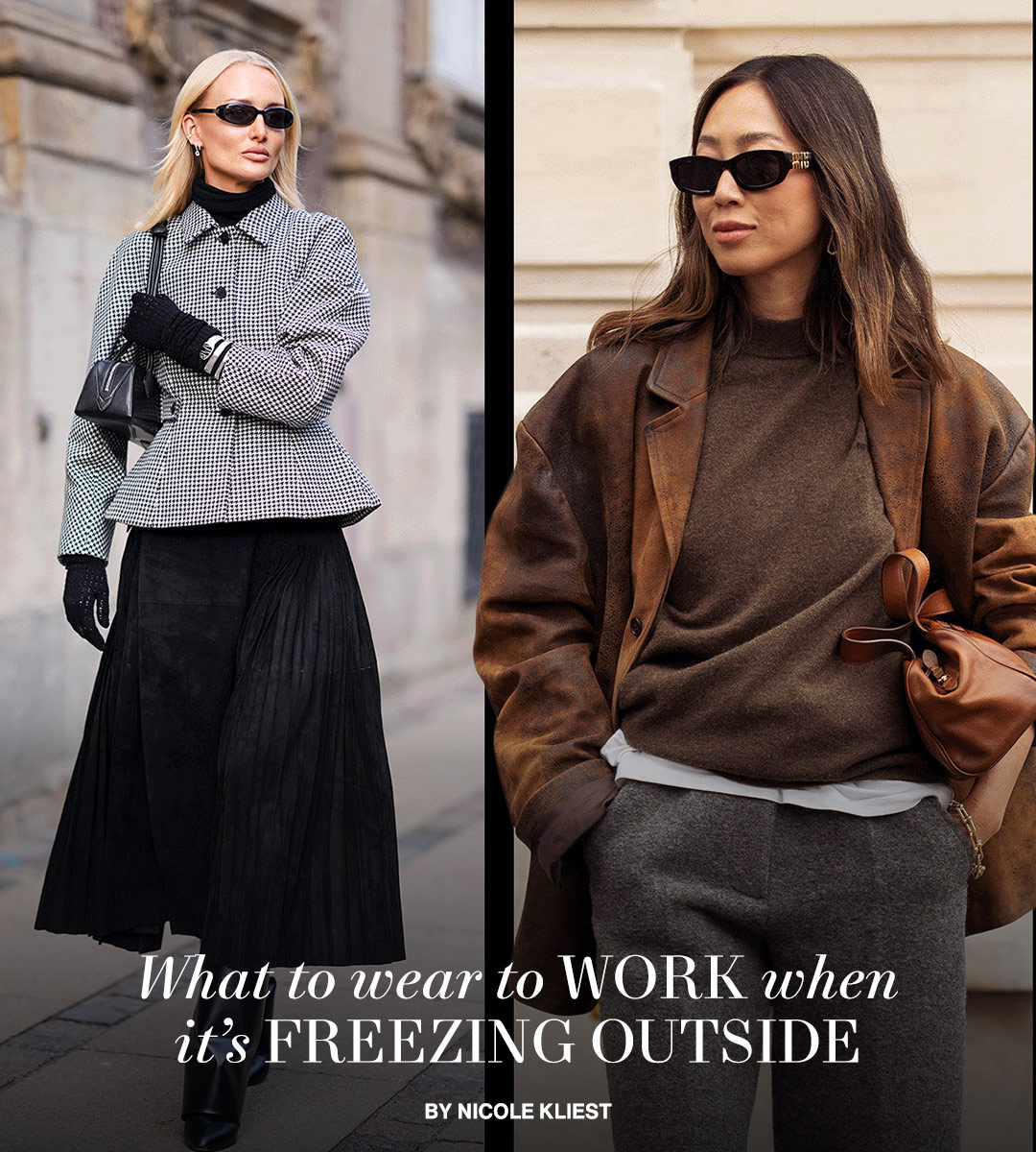 What to Wear to Work When It's Freezing Outside