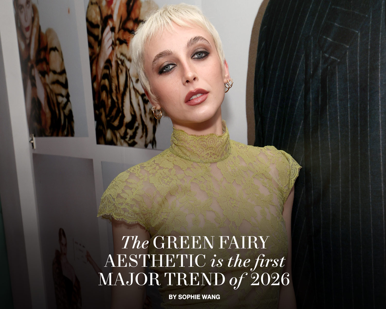 The Green Fairy Aesthetic Is the First Major Trend of 2026
