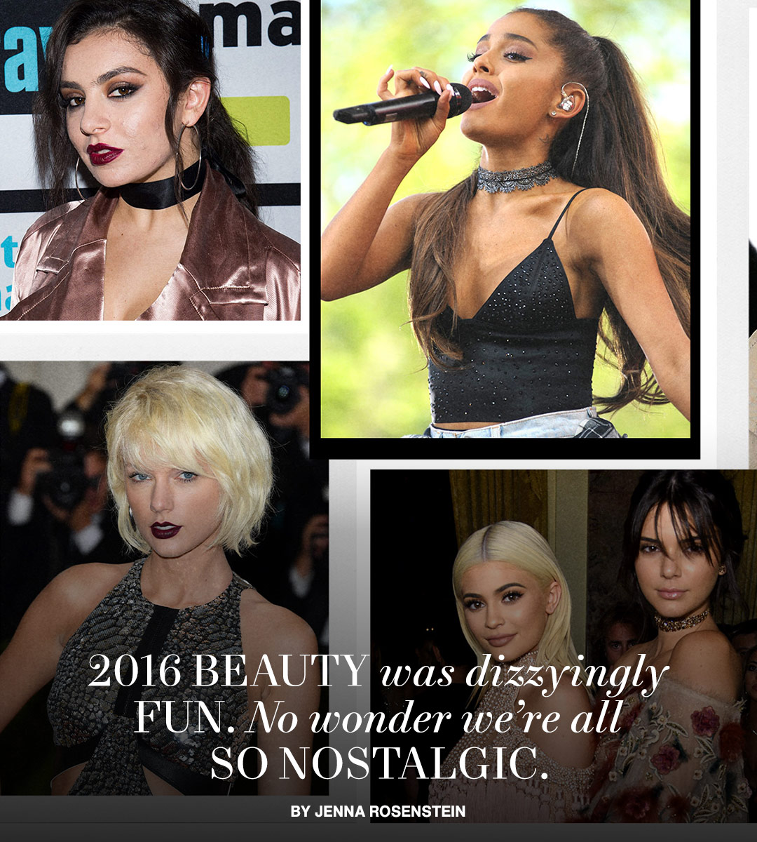 2016 Beauty Was Dizzyingly Fun. No Wonder We're All So Nostalgic.