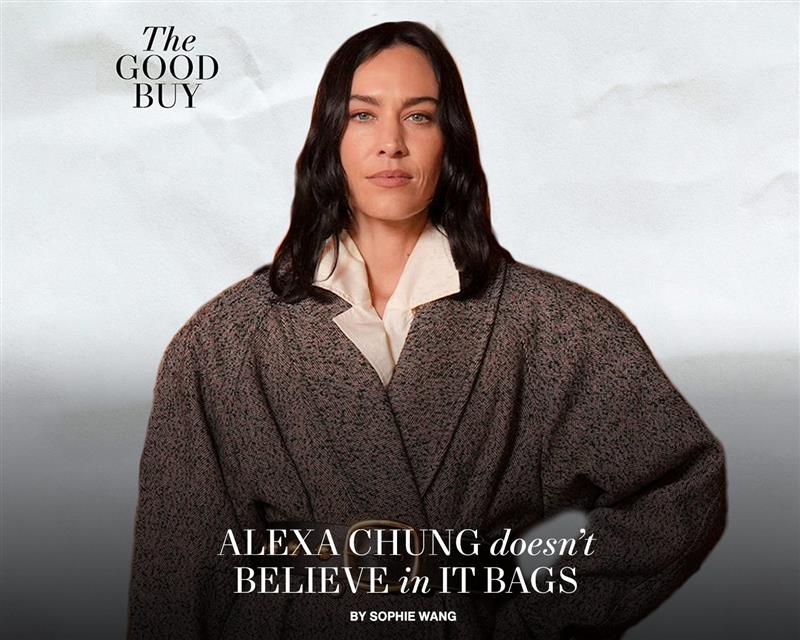Alexa Chung Doesn't Believe In It bags Alexa Chung Doesn't Believe In It bags