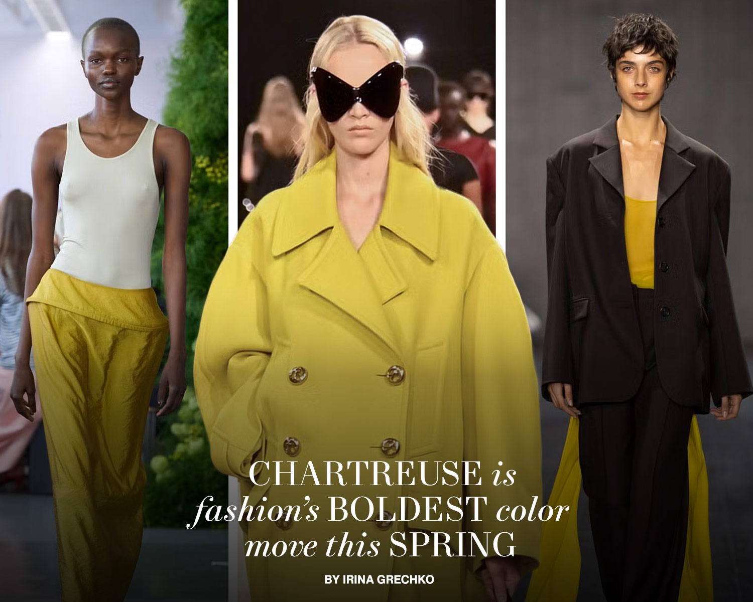 The 'Ugly' Color Fashion People Are Embracing For Spring