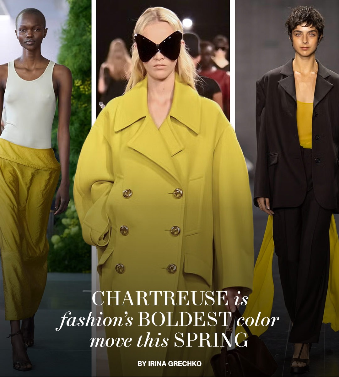 The 'Ugly' Color Fashion People Are Embracing For Spring