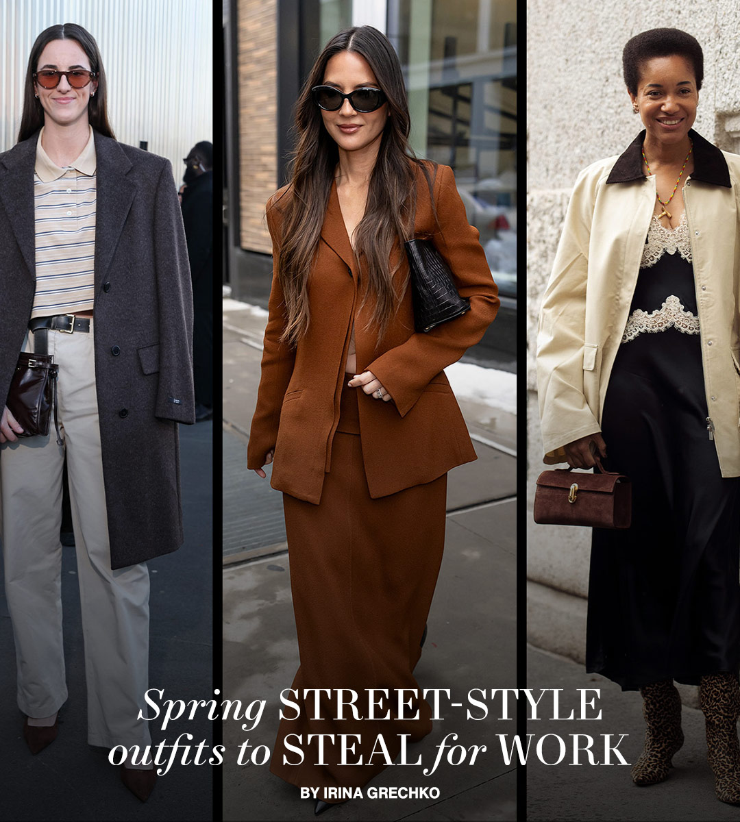Spring Street-Style Outfits to Steal for Work