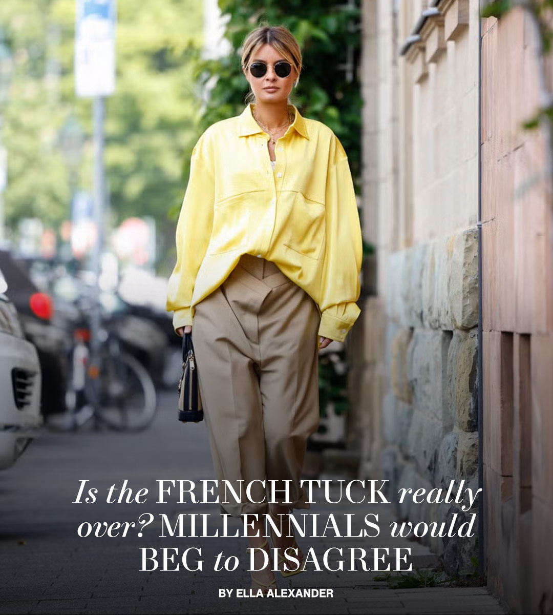 Gen Z Supposedly Killed This Styling Trick, But For Millennials, It's Going Strong