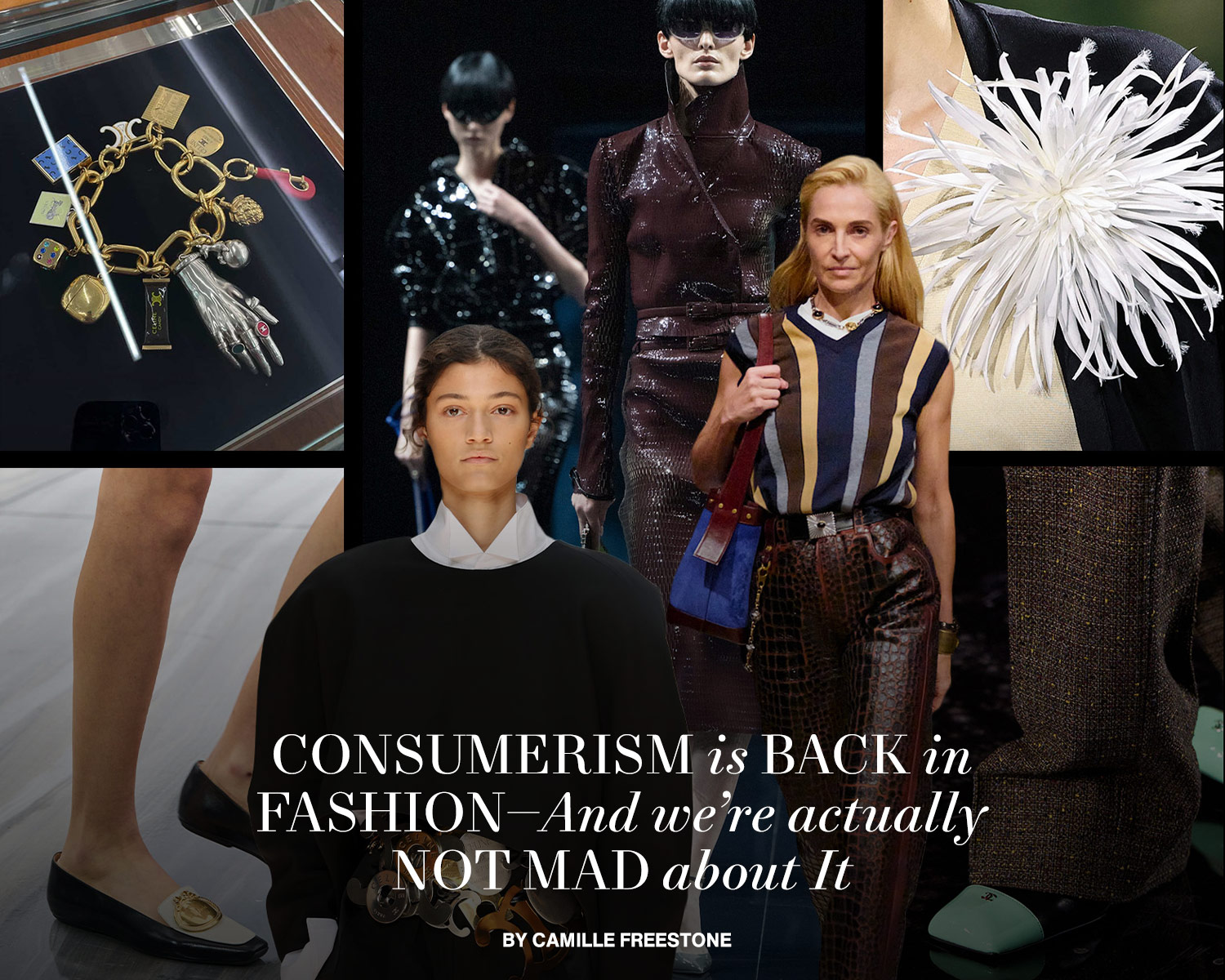 Consumerism Is Back in Fashion—And We're Not Mad About It This Time