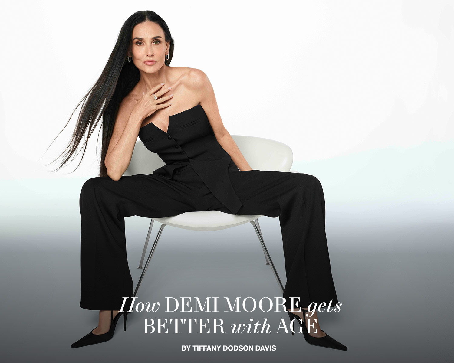 Demi Moore on Skincare, Longevity, and the Importance of Staying Curious