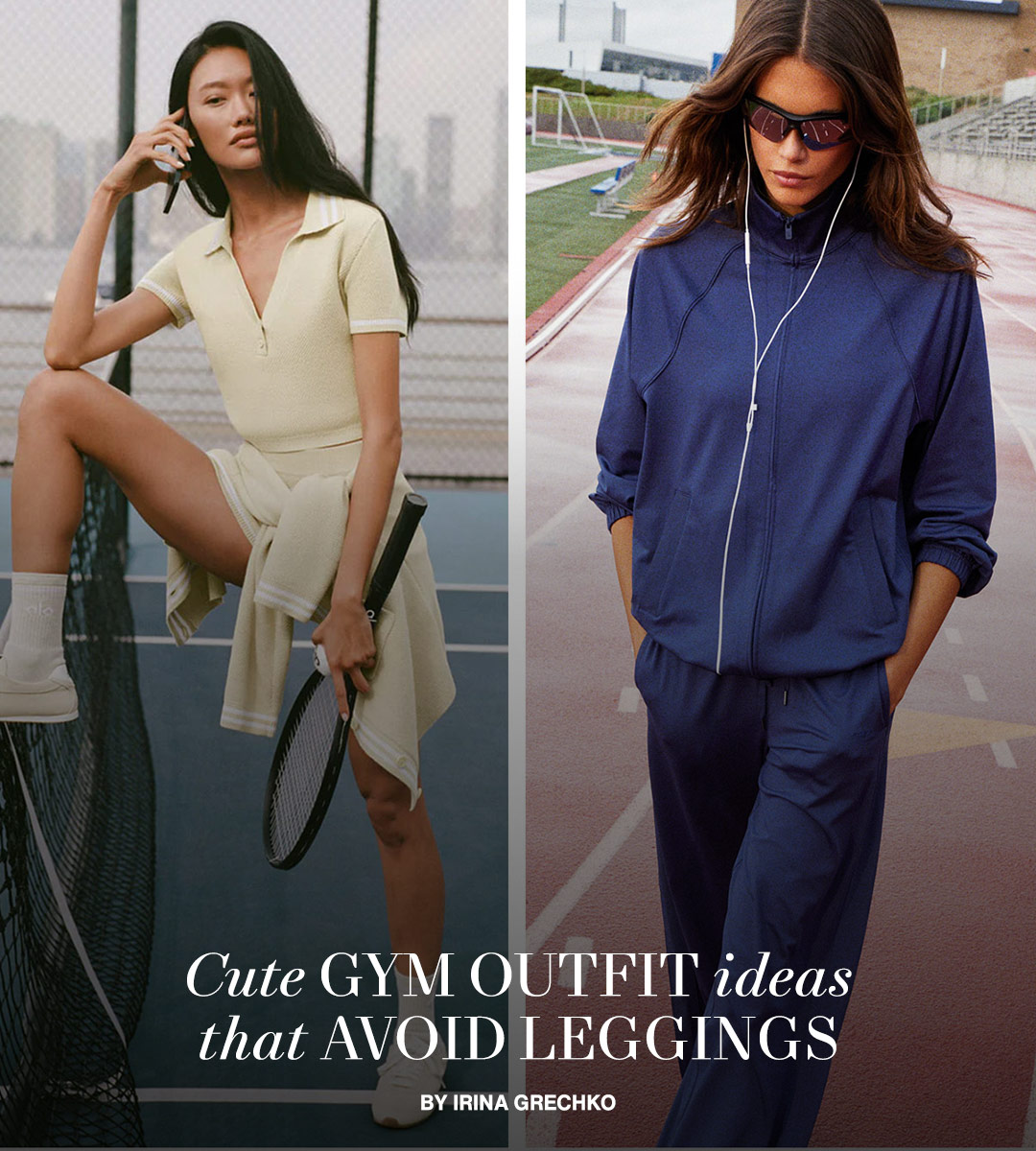 Cute Gym Outfits That Avoid Leggings (Now That Leggings are Over)