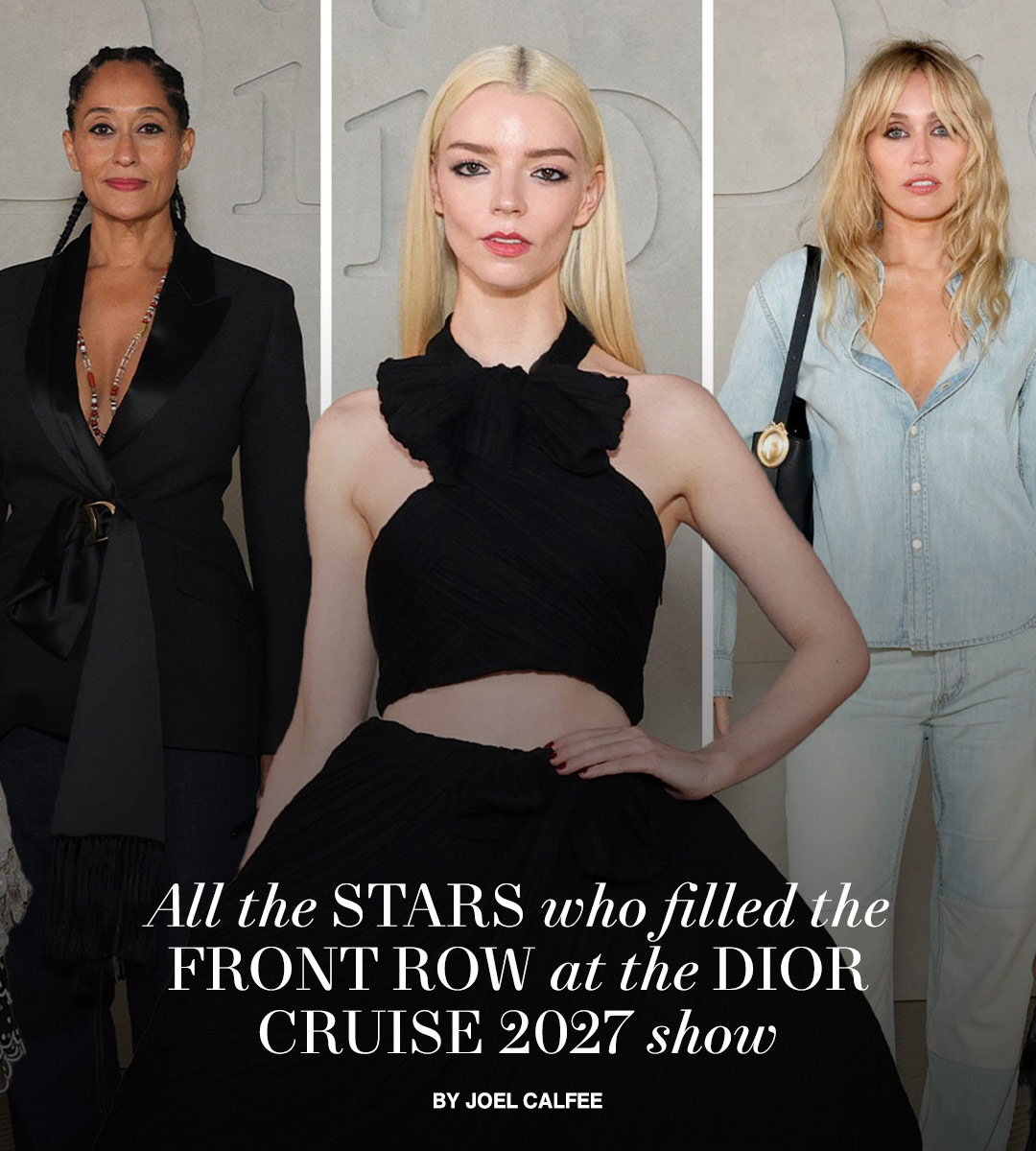 Every Celebrity Who Attended Jonathan Anderson’s Debut Dior Cruise Show