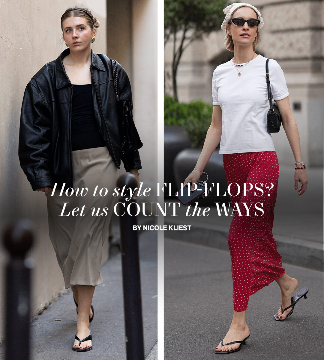 How to Wear Flip-Flops Beyond the Beach